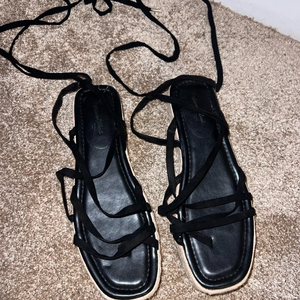 Target Black Espadrille Sandals